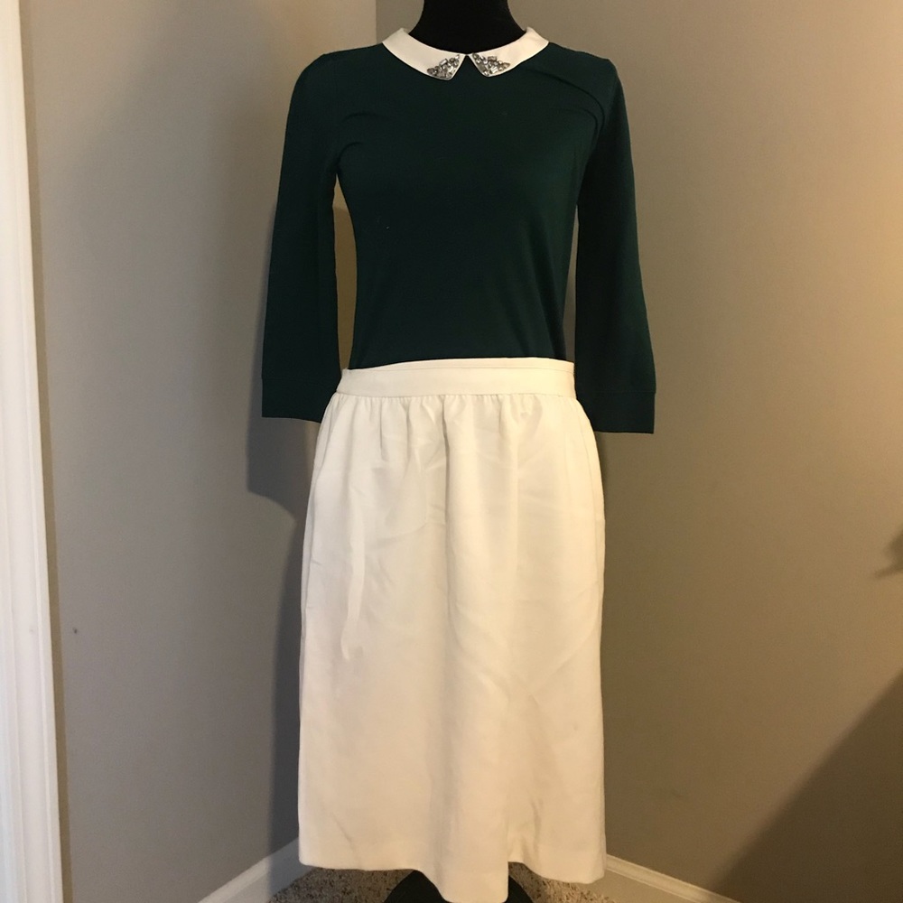 Chelsea 28 Nordstrom Off-White Skirt sz L